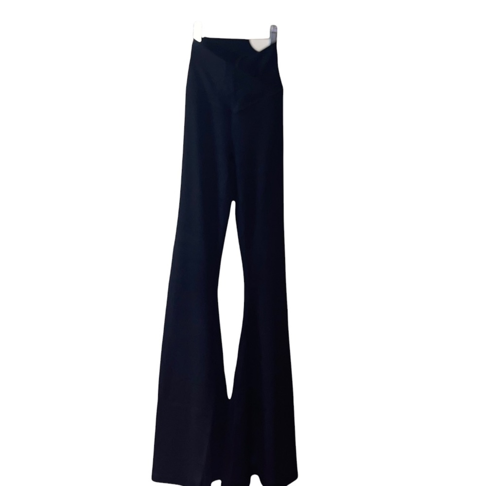 OFFLINE By Aerie Hi-Rise Cross-over Flare Leggings - Black - Size M - Picture 7 of 9